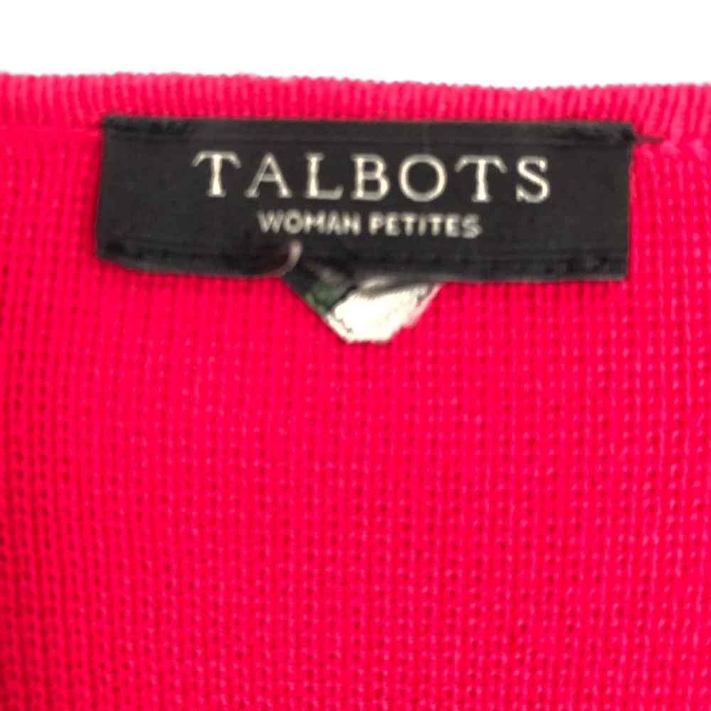 Talbots Draped Front Cardigan Jacket - Picture 5 of 5